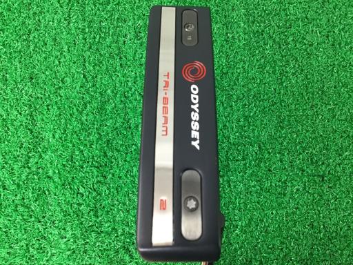 【中古】 オデッセイ TRI-BEAM #2 34in パター PT STROKE LAB(2023) (フレックス余分の物) メンズ 成人男性用 右利き 右用 B位置づける ゴルフ野球クラブ