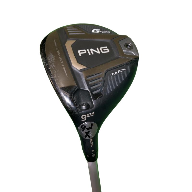 【中古】 ピン G425 MAX 9W レフティ フェアウェイウッド FW 純正特注シャフト (フレックスX) メンズ 男性用 左利き レフティ 左用 Cランク ゴルフクラブ