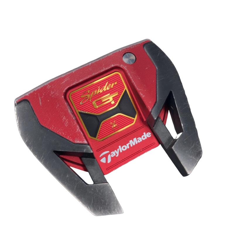 【中古】 テーラーメイド Spider GT RED シングルベンド 34インチ パター PT スチール (フレックスその他) メンズ 男性用 右利き 右用 Dランク ゴルフクラブ