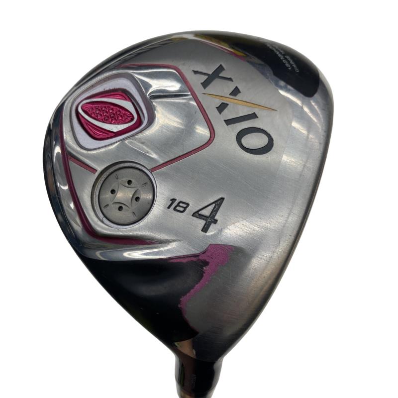 【中古】 ダンロップ XXIO(2014) 4W(ボルドーワイン) レディース フェアウェイウッド FW XXIO MP800L(公明正大通い路)ボルドーワイン (フレックスL) レディース お上さん用 右利き 右用 C序列付ける ゴルフ野球クラブ