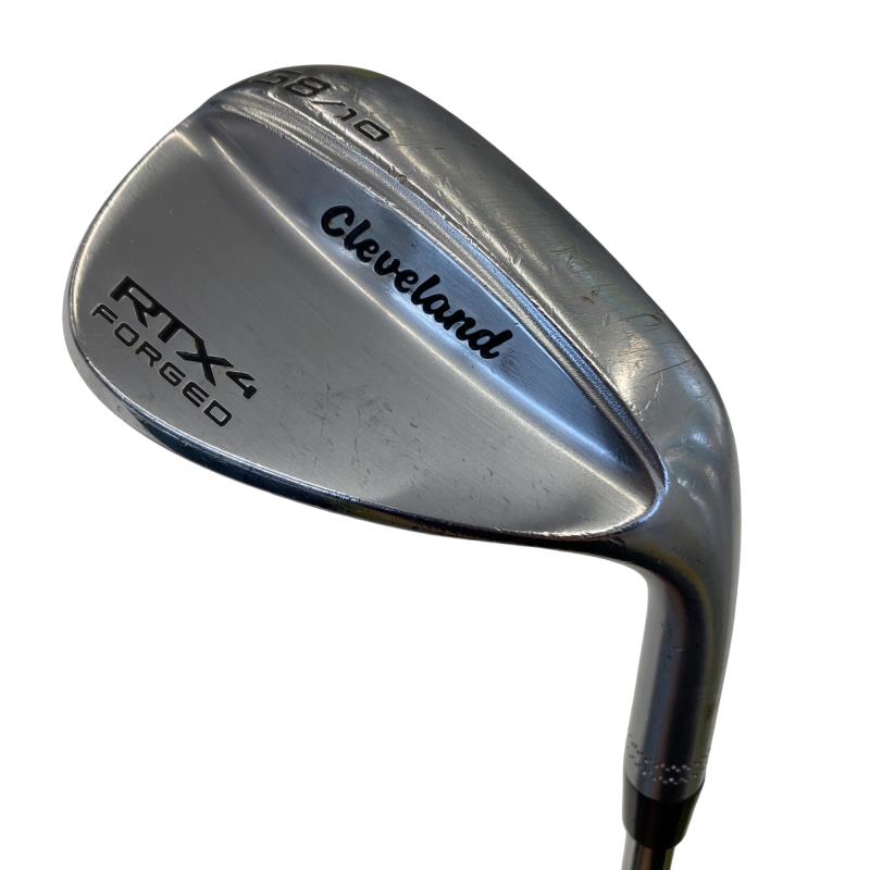 【中古】 クリーブランド Cleveland RTX-4 FORGED 58&deg;/10&deg; ウェッジ WG リシャフト (フレックスその他) メンズ 男性用 右利き 右用 Cランク ゴルフクラブ｜ゴルフパートナー 中古クラブ店 8,497円