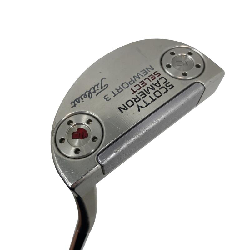 【中古】 タイトリスト SCOTTY CAMERON select NEWPORT 3(2016) 34インチ パター PT スチール (フレックスその他) メンズ 男性用 右利き 右用 Cランク ゴルフクラブ