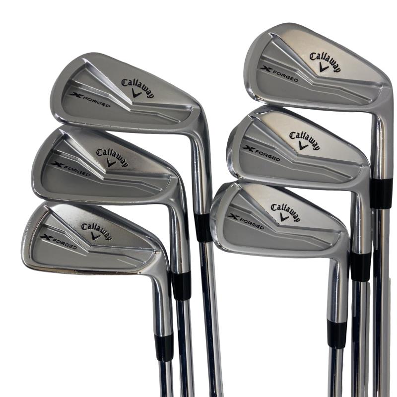 【中古】 キャロウェイ X FORGED(2024) 6S アイアン仕掛ける IR Dynamic Gold MID 115 (フレックスS) メンズ 成人男性用 右利き 右用 C位置付ける ゴルフ野球クラブ クラブ-アイアン-メンズクラブ
