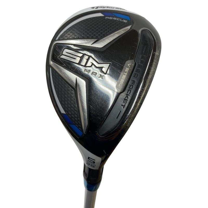【中古】 テーラーメイド SIM MAX U5 ユーティリティ UT リシャフト (フレックスその他) メンズ 男性用 右利き 右用 Cランク ゴルフクラブ