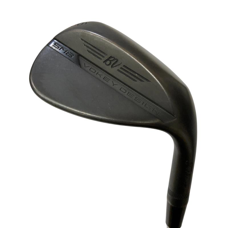 【中古】 タイトリスト VOKEY SPIN MILLED SM8 ジェット機黒いこと 56°/12°D ウェッジ WG リシャフト (フレックス余分の物) メンズ 成人男性用 右利き 右用 C価値づける ゴルフ野球クラブ
