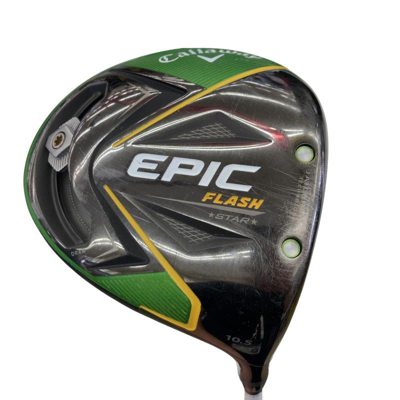 【中古】 キャロウェイ EPIC FLASH STAR 10.5° ドライバー DR Speeder EVOLUTION for CW(ドライバー) (フレックスR) メンズ 男性用 右利き 右用 Cランク ゴルフクラブ