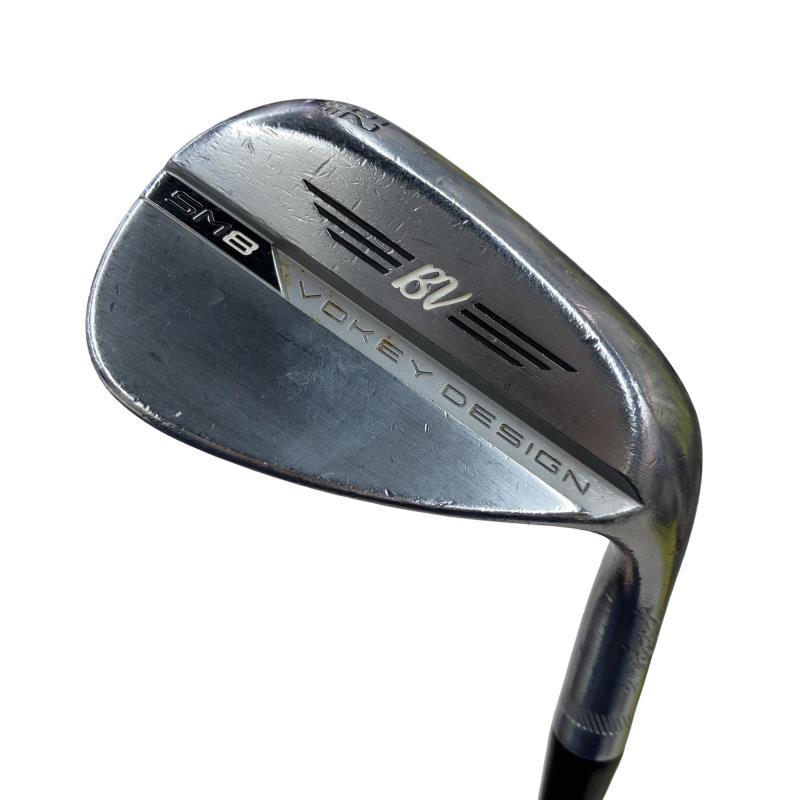 【中古】 タイトリスト VOKEY SPIN MILLED SM8 ツアークロム 52°/08°F USA ウェッジ WG Dynamic Gold (フレックスその他) メンズ 男性用 右利き 右用 Cランク ゴルフクラブ 14,186円