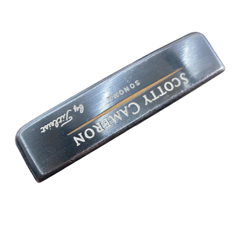 【中古】 タイトリスト SCOTTY CAMERON SONOMA(火器青色) パター PT Micro Step (フレックス余分の物) メンズ 成人男性用 右利き 右用 D価値づける ゴルフ野球クラブ