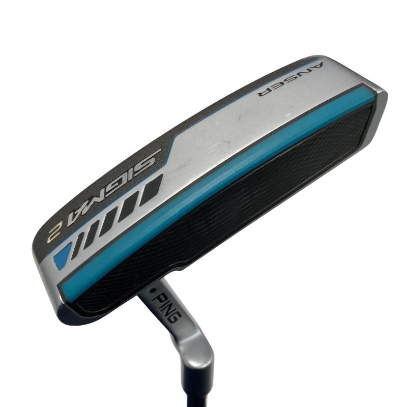 【中古】 ピン SIGMA 2 ANSER プラチナム(長さ調整機能付き)(PP58) パター PT スチール (フレックスその他) メンズ 男性用 右利き 右用 Cランク ゴルフクラブ
