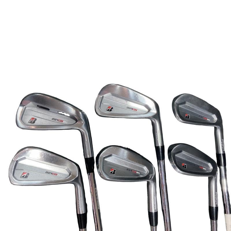 【中古】 ブリヂストン BRIDGESTONE 221CB 6S アイアン仕掛ける IR NS PRO MODUS3 TOUR105 (フレックスS) メンズ 成人男性用 右利き 右用 C価値づける ゴルフ野球クラブ