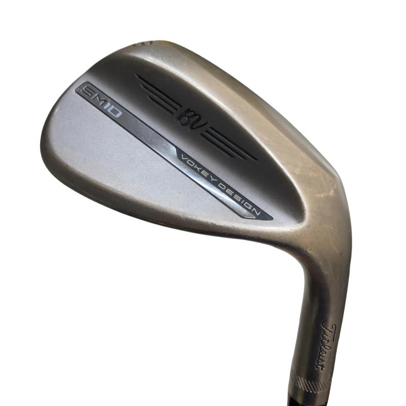 【中古】 タイトリスト VOKEY SPIN MILLED SM10 ニッケル 58°/08°M ウェッジ WG 純正特注シャフト (フレックスS) メンズ 男性用 右利き 右用 Cランク ゴルフクラブ