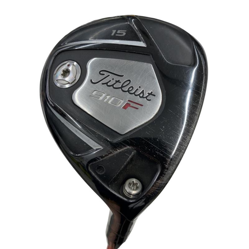 【中古】 タイトリスト 910 F 15° フェアウェイウッド FW Tour AD DJ-6 (フレックスS) メンズ 男性用 右利き 右用 Cランク ゴルフクラブ