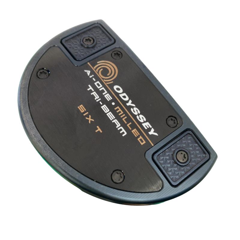 【中古】 オデッセイ Ai-ONE・MILLED TRI-BEAM SIX T 34インチ パター PT STROKE LAB 90 スチール (フレックスその他) メンズ 男性用 右利き 右用 Bランク ゴルフクラブ