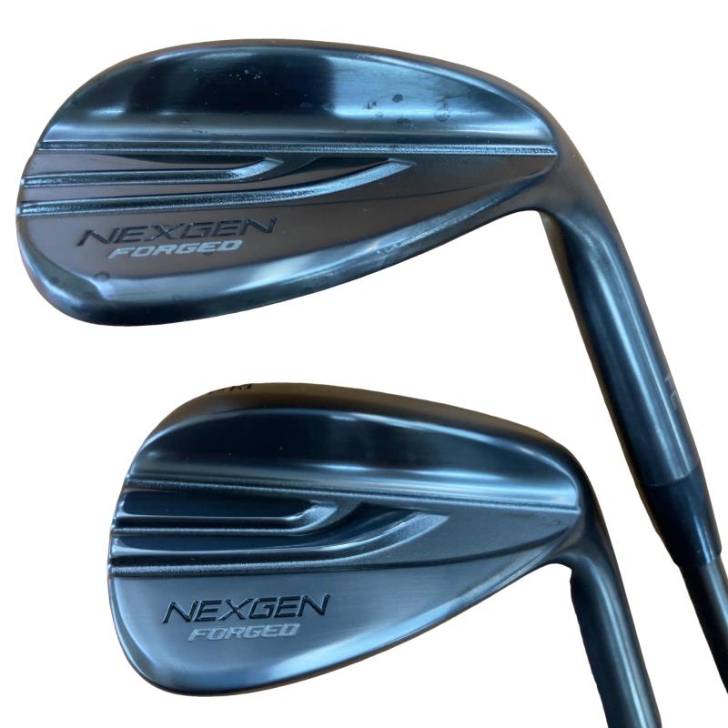 【中古】 ゴルフ共同作業者 NEXGEN FORGED WEDGE DLC Limited 2本書き割り(52°＆56°) ウェッジ WG NS PRO 950GH neo BLACK (フレックスS) メンズ 成人男性用 右利き 右用 B序列付ける ゴルフ野球クラブ