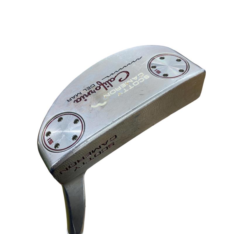 【中古】 タイトリスト SCOTTY CAMERON California DEL MAR 34in(15g) パター PT スチール写真 (フレックス余分の物) メンズ 成人男性用 右利き 右用 C序列付ける ゴルフ野球クラブ