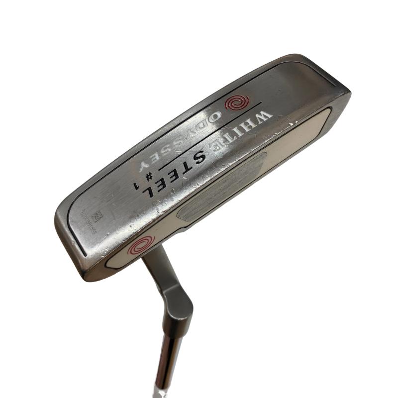 【中古】 オデッセイ WHITE STEEL #1 34インチ パター PT スチール (フレックスその他) メンズ 男性用 右利き 右用 Cランク ゴルフクラブ