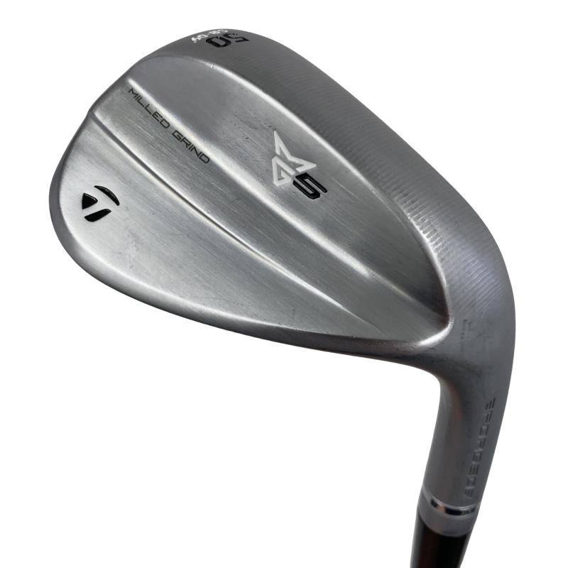【中古】 テーラーメイド Taylor Made MILLED GRIND 5 50°/09°SB ウェッジ WG Dynamic Gold MID 115 (フレックスS) メンズ 男性用 右利き 右用 Cランク ゴルフクラブ