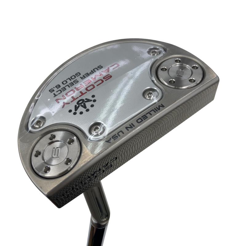 【中古】 タイトリスト SCOTTY CAMERON SUPER SELECT GOLO 6.5 34in パター PT スチール写真 (フレックス余分の物) メンズ 成人男性用 右利き 右用 N位置づける ゴルフ野球クラブ