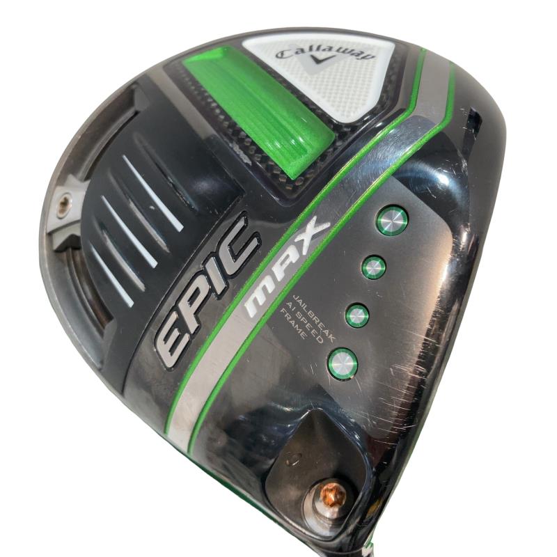 【中古】 キャロウェイ EPIC MAX 10.5° ドライバー DR リシャフト (フレックスその他) メンズ 男性用 右利き 右用 Cランク ゴルフクラブ