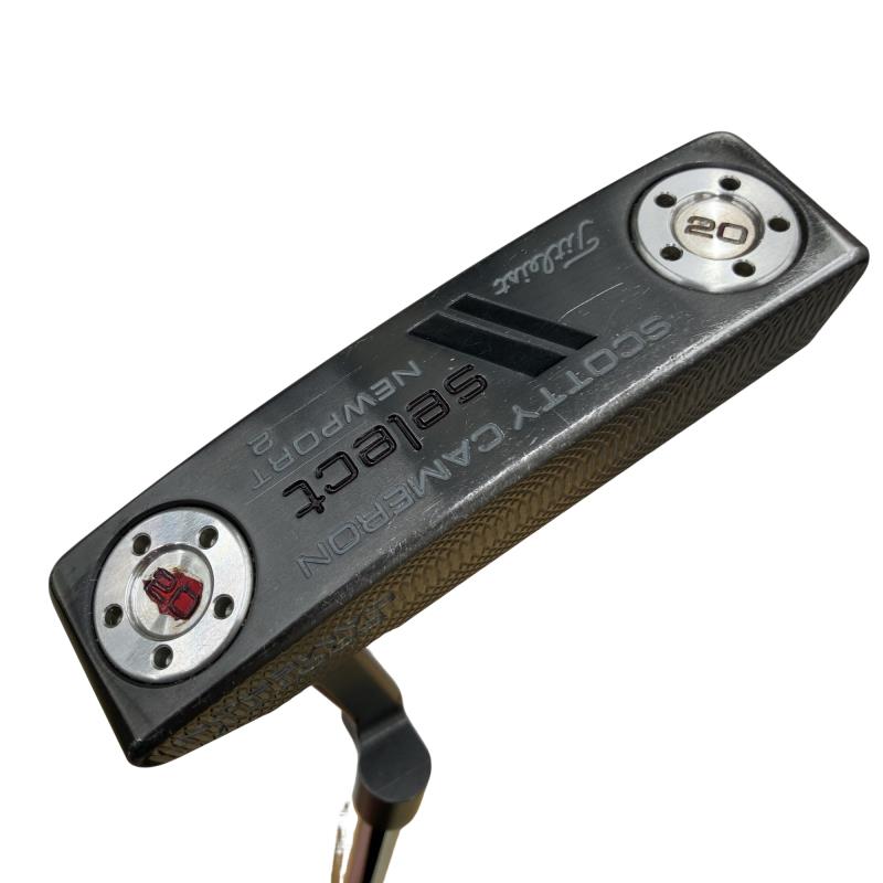 【中古】 タイトリスト SCOTTY CAMERON select NEWPORT 2 33in パター PT スチール写真 (フレックス余分の物) メンズ 成人男性用 右利き 右用 D序列付ける ゴルフ野球クラブ