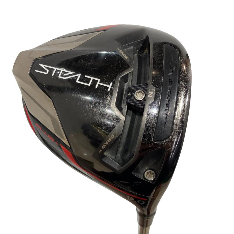 【中古】 テーラーメイド STEALTH PLUS+ 9° ドライバー DR 純正特注シャフト (フレックスS) メンズ 男性用 右利き 右用 Cランク ゴルフクラブ