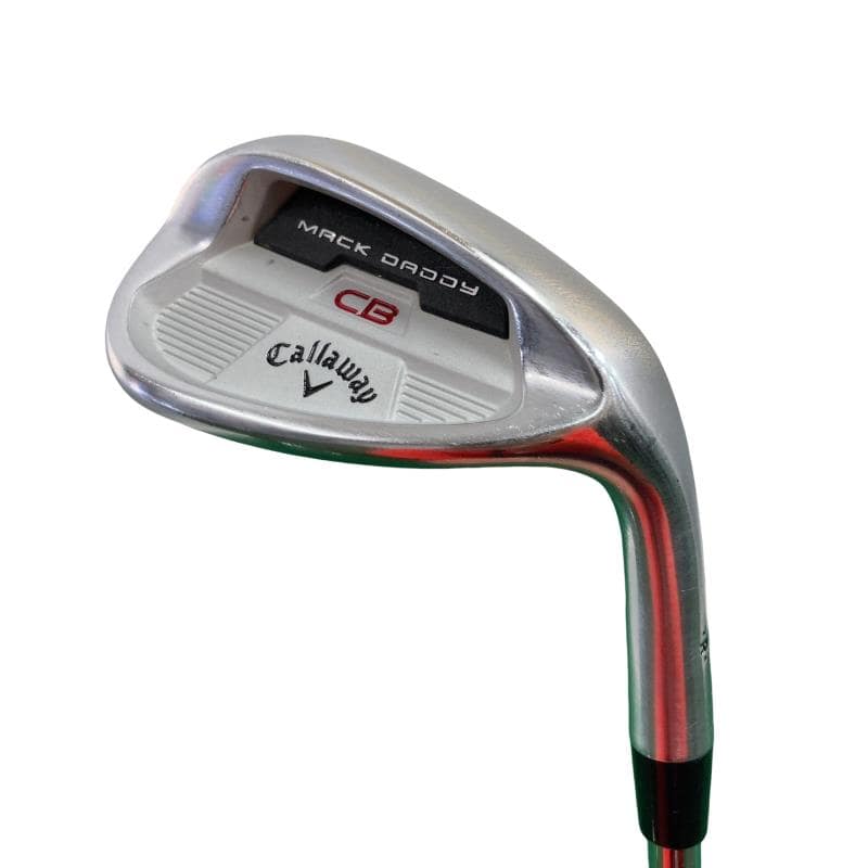 【中古】 キャロウェイ MACK DADDY CB クロムメッキ 56°/14° ウェッジ WG NS PRO 950GH neo (フレックスS) メンズ 男性用 右利き 右用 Cランク ゴルフクラブ