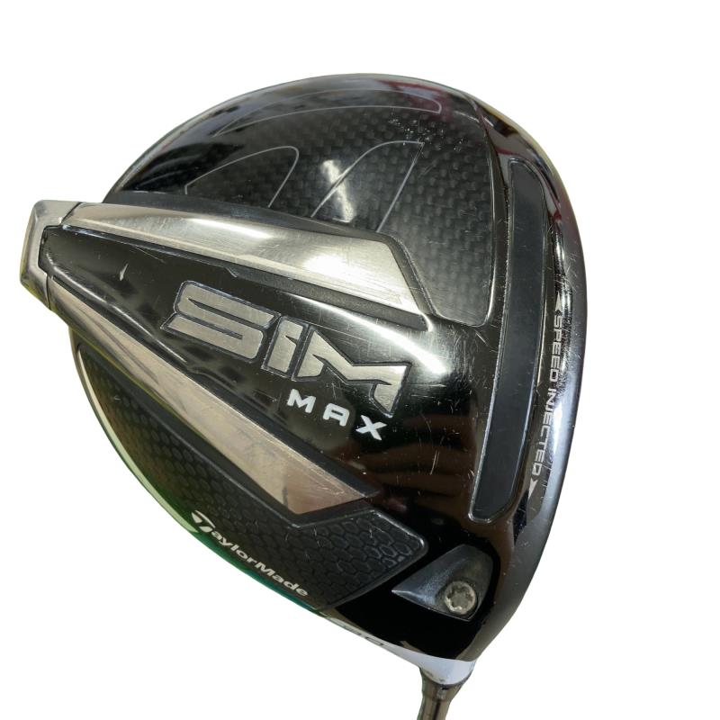 【中古】 仕立て屋お手伝いさん SIM MAX  9° １番ウッド DR 純然たる特注矢がら (フレックスS) メンズ 成人男性用 右利き 右用 C位置づける ゴルフ野球クラブ