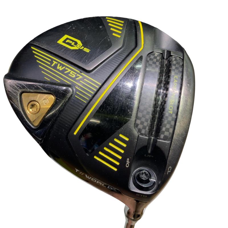 【中古】 本間ゴルフ TOUR WORLD TW757 D PLUS 10.5° １番ウッド DR VIZARD for TW757 45(DR) (フレックスR) メンズ 成人男性用 右利き 右用 C位置づける ゴルフ野球クラブ
