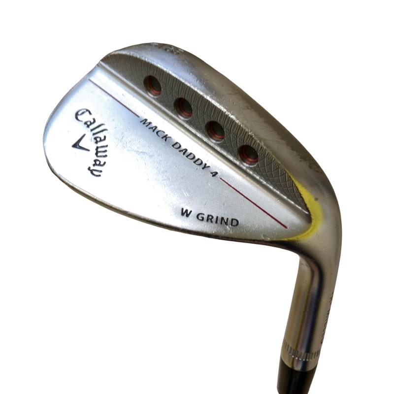 【中古】 キャロウェイ MACK DADDY 4 Crメッキ 58°/12°W ウェッジ WG NS PRO 950GH (フレックスS) メンズ 成人男性用 右利き 右用 C価値づける ゴルフ野球クラブ
