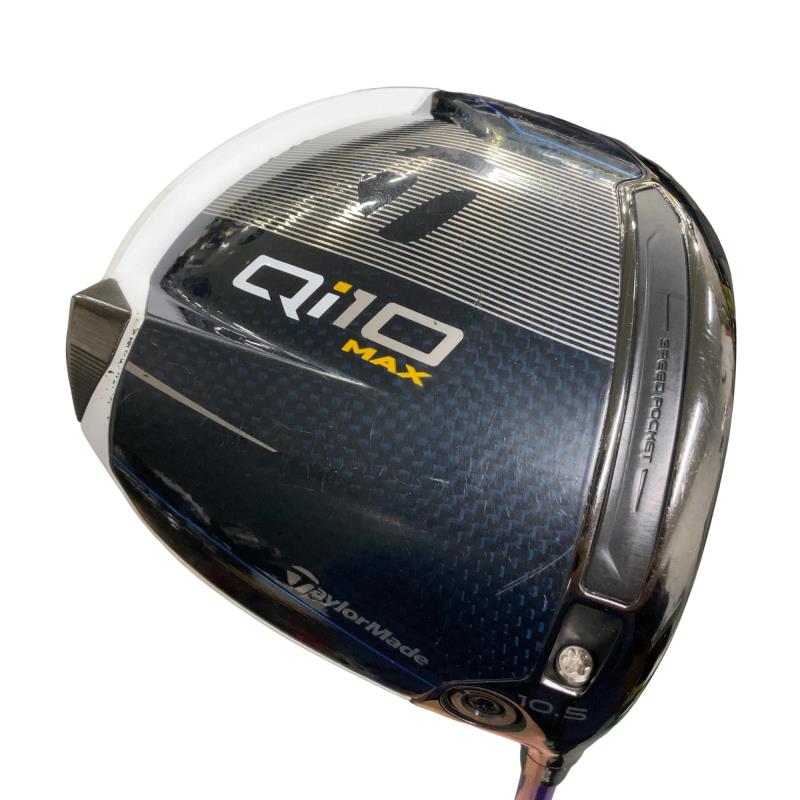 【中古】 テーラーメイド Qi10 MAX 10.5° ドライバー DR リシャフト (フレックスその他) メンズ 男性用 右利き 右用 Cランク ゴルフクラブ 33,245円
