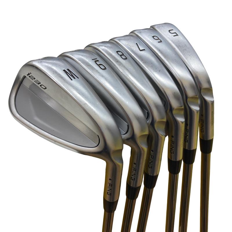 【中古】 ピン i230 6S アイアン仕掛ける IR PING TOUR 2.0 CHROME I (フレックスS) メンズ 成人男性用 右利き 右用 C価値づける ゴルフ野球クラブ