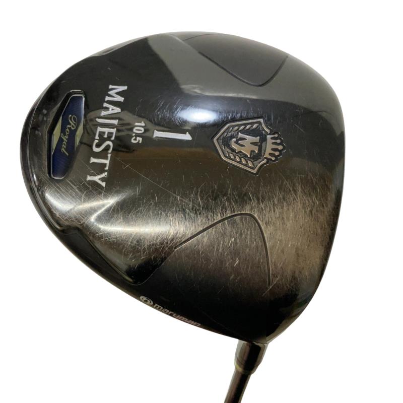 【中古】 マジェスティゴルフ(旧マルマン) MAJESTY ROYAL BLACK 10.5°(46.5in) １番ウッド DR MAJESTY LV510(１番ウッド) (フレックスS) メンズ 成人男性用 右利き 右用 C位置づける ゴルフ野球クラブ