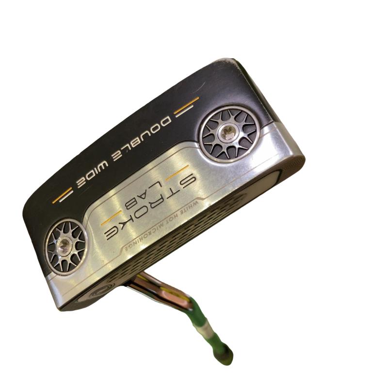 【中古】 オデッセイ STROKE LAB DOUBLE WIDE 33インチ パター PT STROKE LAB (フレックスその他) メンズ 男性用 右利き 右用 Cランク ゴルフクラブ