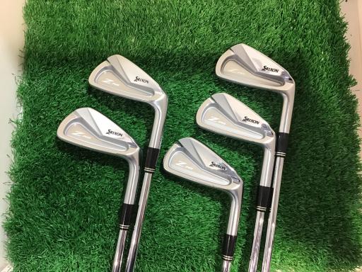 【中古】 ダンロップ SRIXON Z745 6S アイアンセット IR NS PRO 980GH D.S.T (フレックスS) メンズ 男性用 右利き 右用 Cランク ゴルフクラブ
