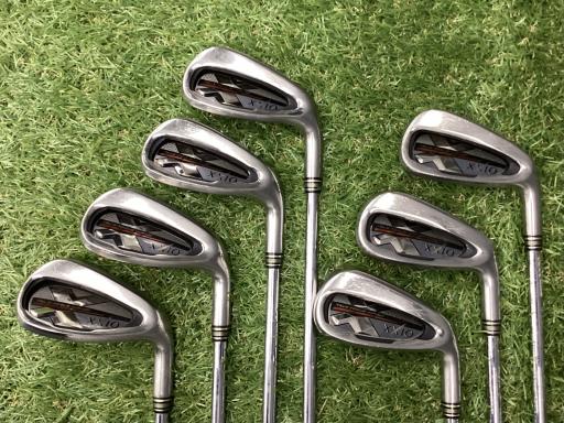 【中古】 ダンロップ XXIO(2018) 8S アイアンセット IR NS PRO 870GH D.S.T for XXIO (フレックスR) メンズ 男性用 右利き 右用 Cランク ゴルフクラブ