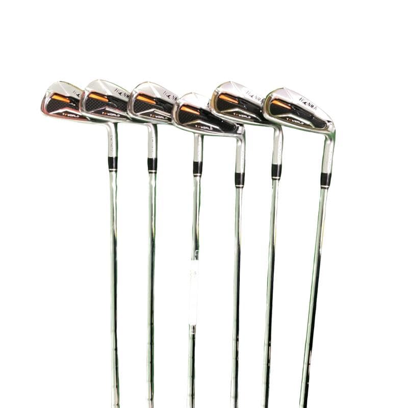 【中古】 本間ゴルフ TOUR WORLD TW747P 6S アイアンセット IR NS PRO 950GH (フレックスS) メンズ 男性用 右利き 右用 Cランク ゴルフクラブ