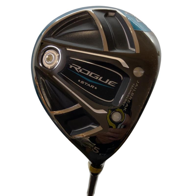 【中古】 キャロウェイ ROGUE STAR 5W フェアウェイウッド FW FUBUKI SPEED STAR(公明正大通い路) (フレックスR) メンズ 成人男性用 右利き 右用 C序列付ける ゴルフ野球クラブ