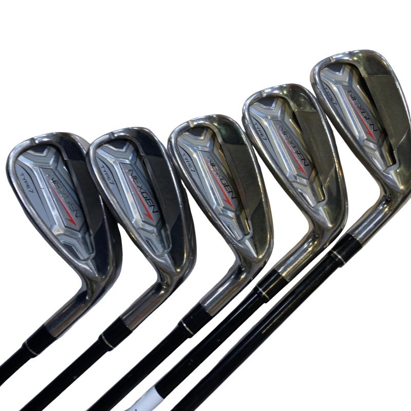 【中古】 ゴルフパートナー NEXGEN(2019) 5S アイアンセット IR NEXGEN E.I.F(BK) JI-895-8 (フレックスその他) メンズ 男性用 右利き 右用 Cランク ゴルフクラブ|ゴルフパートナー 中古クラブ店