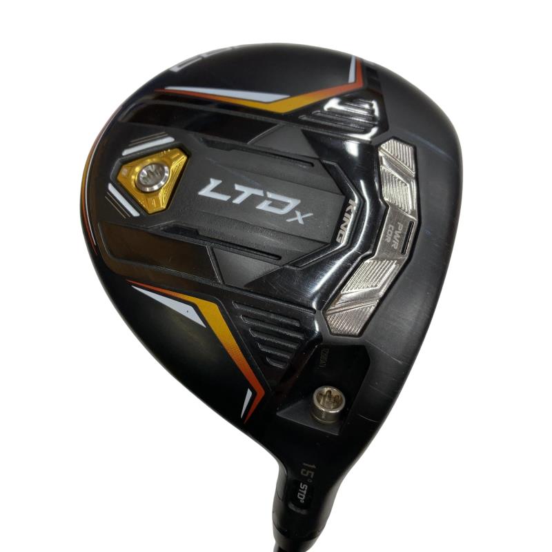 【中古】 コブラ KING LTDx 3W(ブラック) フェアウェイウッド FW Tour AD for Cobra(FW) (フレックスS) メンズ 男性用 右利き 右用 Cランク ゴルフクラブ