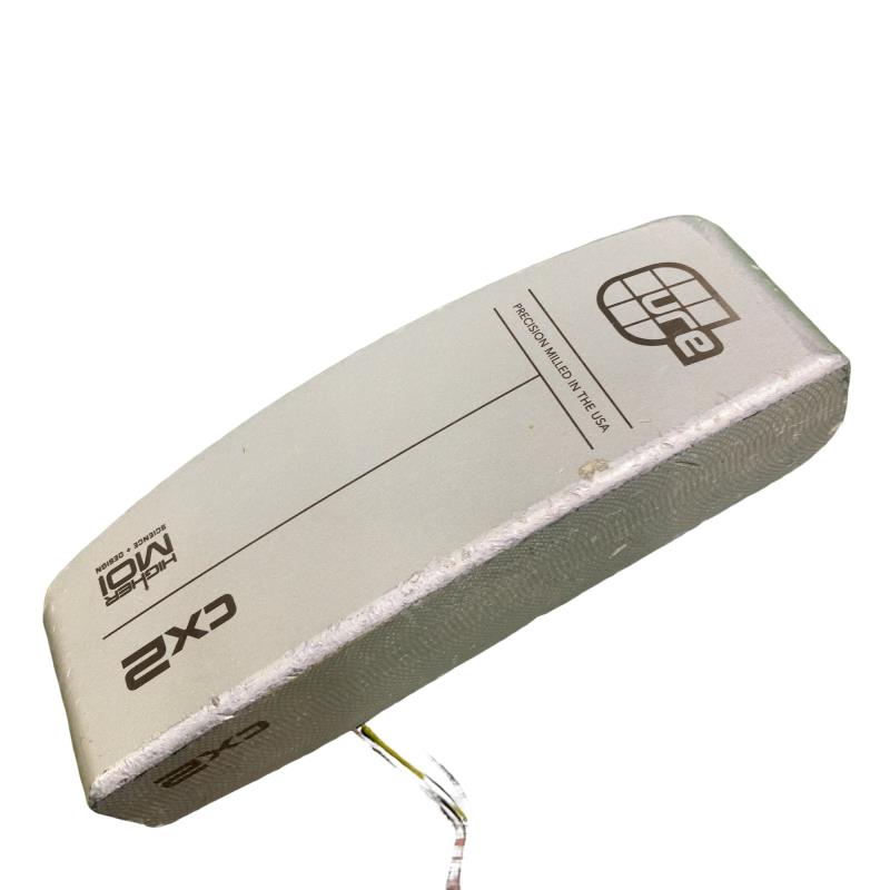 【中古】 Cure Cure CX2 オフセット(Silver) 33インチ パター PT スチール (フレックスその他) メンズ 男性用 右利き 右用 Cランク ゴルフクラブ