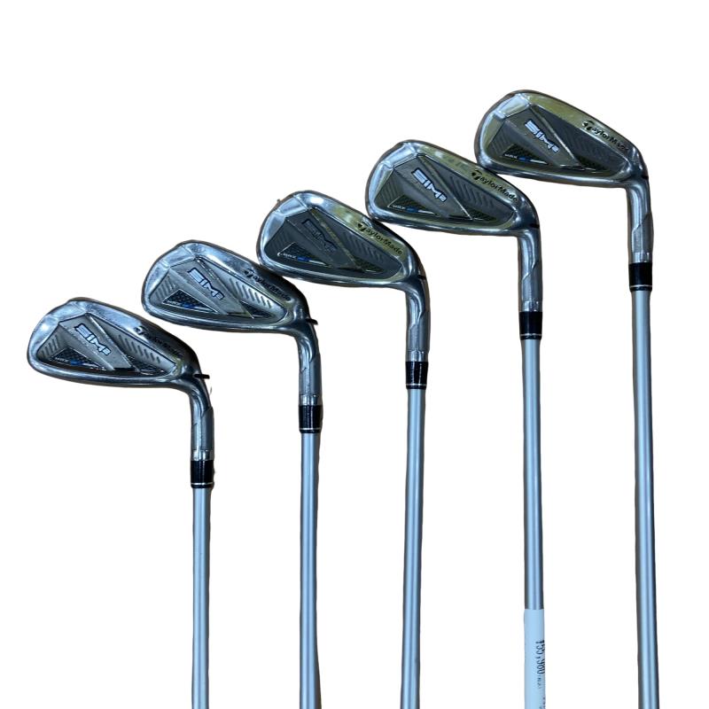 【中古】 仕立て屋御手伝いさん SIM2 MAX  5S アイアン仕掛ける IR 完全無欠特注立て坑 (フレックスR) メンズ 成人男性用 右利き 右用 C序列付ける ゴルフ野球クラブ