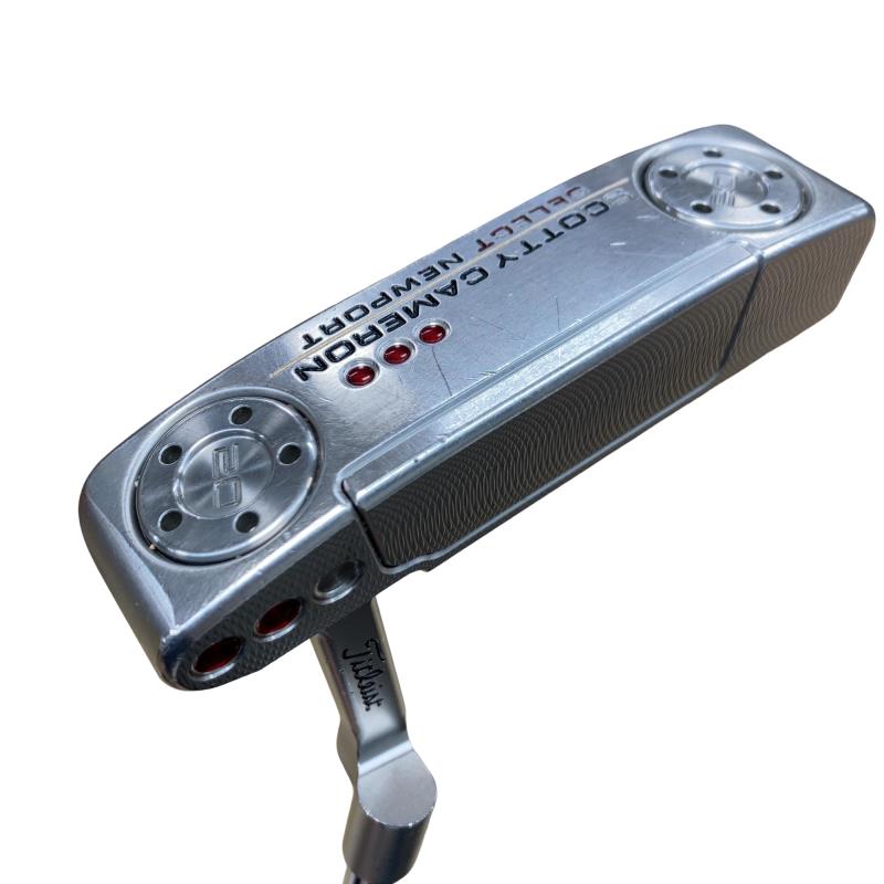 【中古】 タイトリスト SCOTTY CAMERON select NEWPORT(2018) 33インチ パター PT スチール (フレックスその他) メンズ 男性用 右利き 右用 Cランク ゴルフクラブ|ゴルフパートナー 中古クラブ店