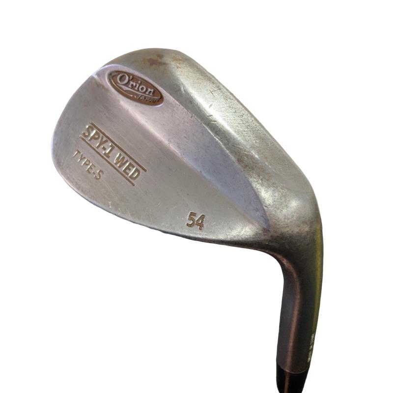 【中古】 ORION(オライオン) SPY-1 WED TYPE-S(ノーメッキ) 56° ウェッジ WG 純正特注シャフト (フレックスS) メンズ 男性用 右利き 右用 Cランク ゴルフクラブ 7,669円