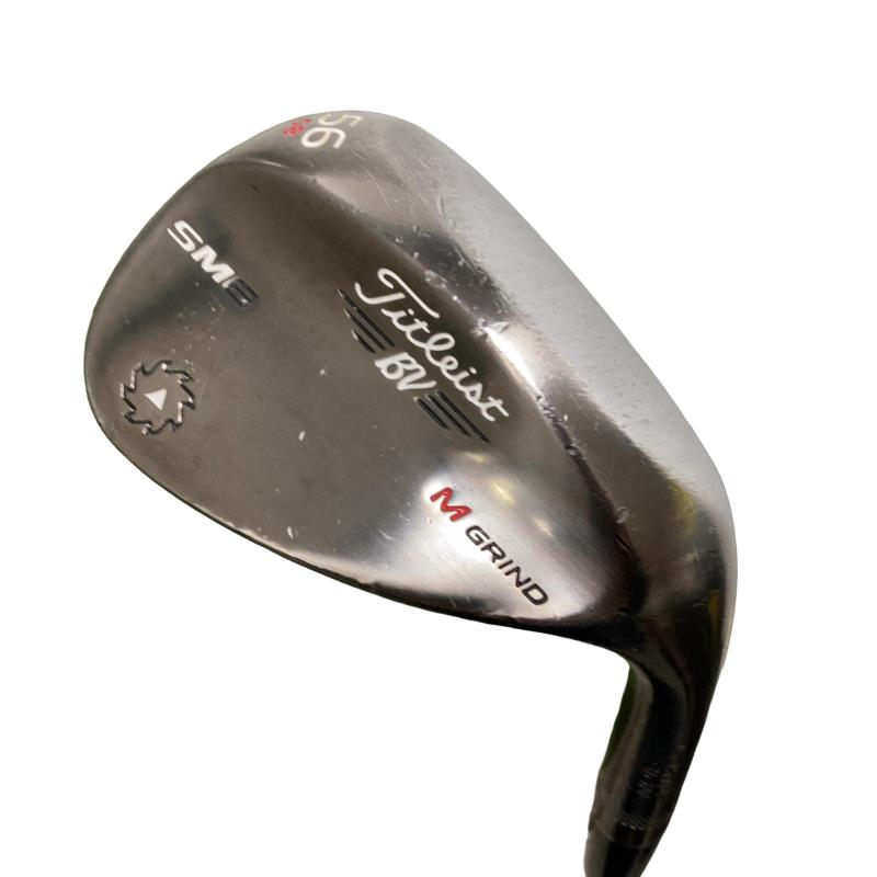 【中古】 タイトリスト VOKEY SPIN MILLED SM6 スチール写真薄墨色 56°/08°M ウェッジ WG Dynamic Gold (フレックスS) メンズ 成人男性用 右利き 右用 C位置づける ゴルフ野球クラブ