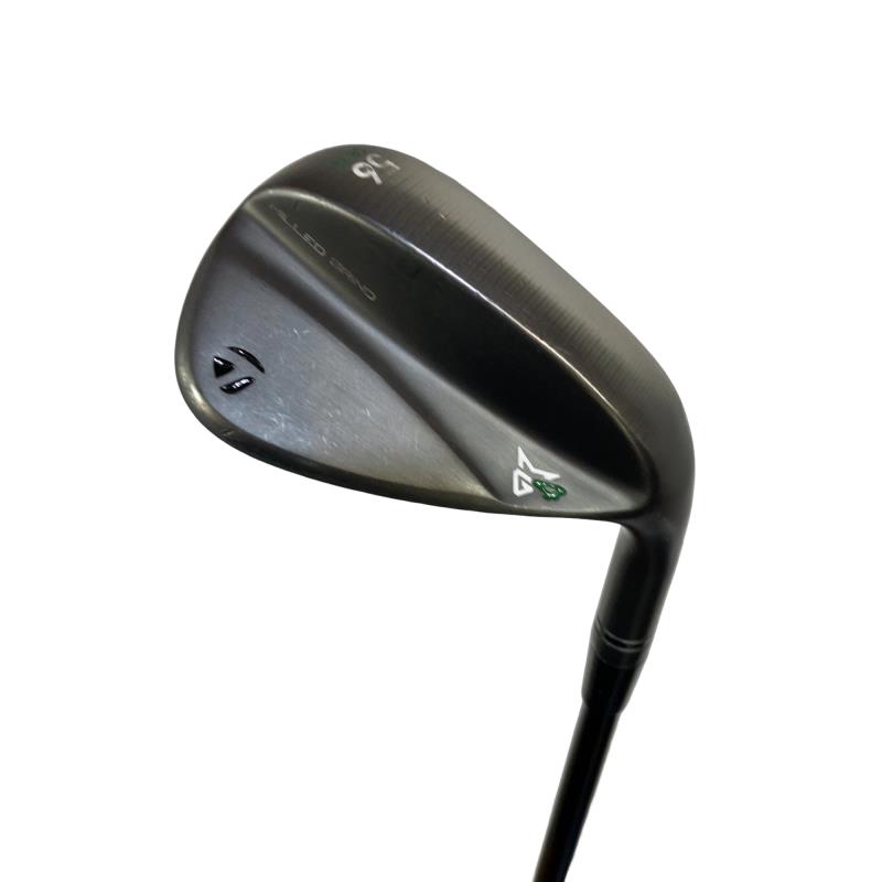【中古】 テーラーメイド Taylor Made MILLED GRIND 4(ブラック) 56°/12° ウェッジ WG TM MCI 90 BK (フレックスS) メンズ 男性用 右利き 右用 Cランク ゴルフクラブ