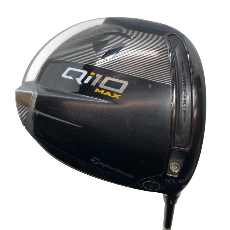 【中古】 テーラーメイド Qi10 MAX 10.5° ドライバー DR Diamana BLUE TM50(Qi10 DR) (フレックスSR) メンズ 男性用 右利き 右用 Cランク ゴルフクラブ