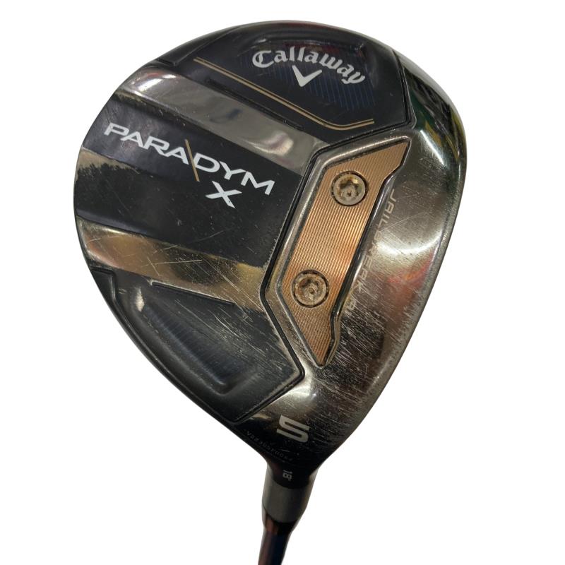 【中古】 キャロウェイ PARADYM X 5W フェアウェイウッド FW VENTUS TR 5 for CW(PARADYM FW) (フレックスR) メンズ 男性用 右利き 右用 Cランク ゴルフクラブ
