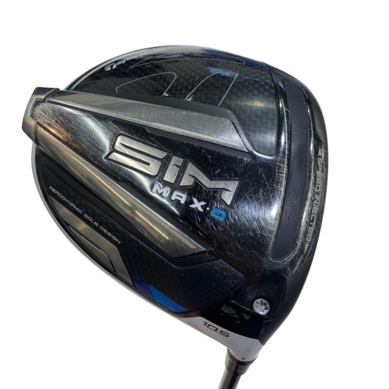 【中古】 テーラーメイド SIM MAX-D 10.5° ドライバー DR TENSEI BLUE TM50(DR) (フレックスS) メンズ 男性用 右利き 右用 Cランク ゴルフクラブ|ゴルフパートナー 中古クラブ店