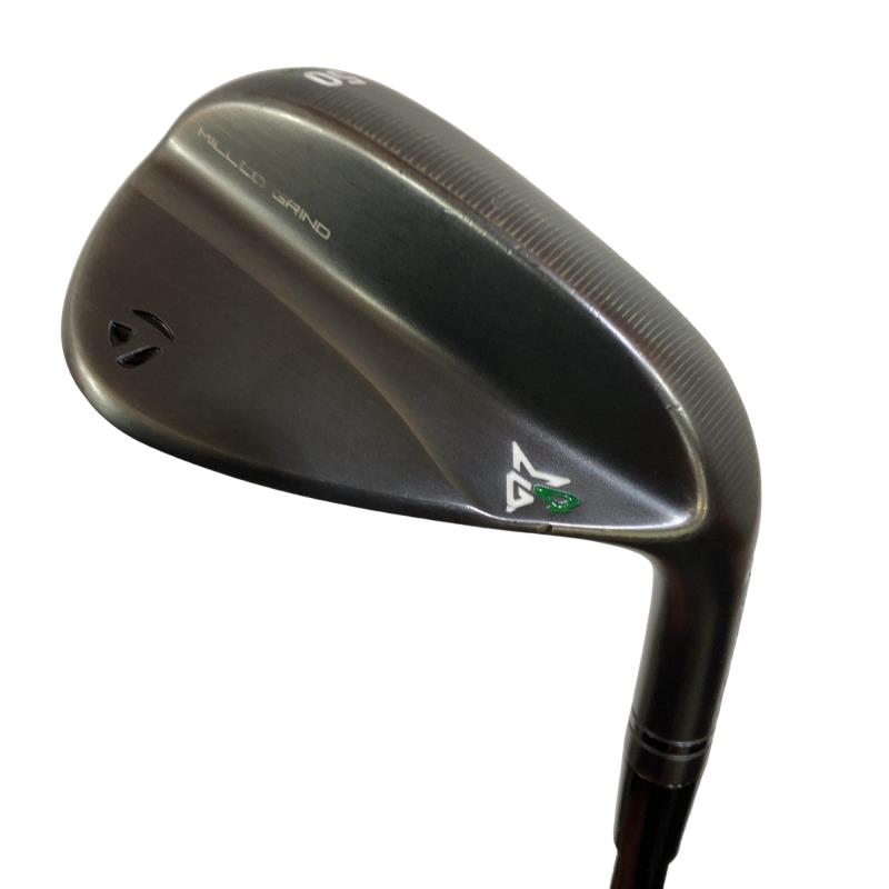 【中古】 テーラーメイド Taylor Made MILLED GRIND 4(ブラック) 50°/09° ウェッジ WG TM MCI 90 BK (フレックスS) メンズ 男性用 右利き 右用 Cランク ゴルフクラブ