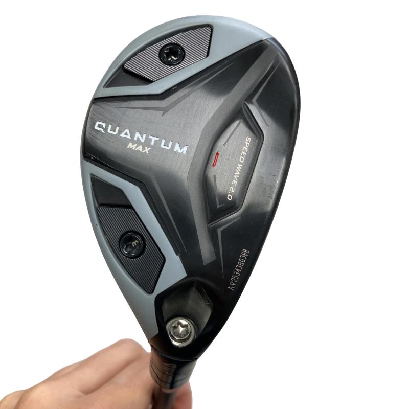【中古】 キャロウェイ QUANTUM MAX U4 ユーティリティ UT ATHLEMAX 80(QUANTUM UT) (フレックスS) メンズ 男性用 右利き 右用 Cランク ゴルフクラブ｜ゴルフパートナー 中古クラブ店